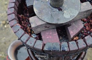 Pressing Wine